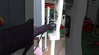 CCS2 to CHAdeMO adapter testing video Nissan leaf and ABB Station nissanleaf Abb CCS2toCHAdeMO [upl. by Ardnuek208]