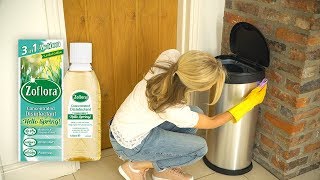 DISINFECT YOUR BIN  How to use Zoflora in your kitchen [upl. by Woodberry206]