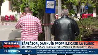 Sărbători dar nu în propriile case la Slănic 42 de persoane nu știu când revin acasă [upl. by Ahseinad751]