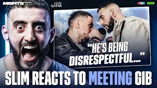 “I’M GOING TO BREAK GIB”  Slim Interview  Qatar The Supercard [upl. by Areid]