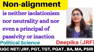 Non Aligned Movement  NAM ICSE Class 10  Non Alignment  Sir Tarun Rupani [upl. by Cristen]