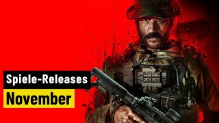 SpieleReleases im November 2023  Für PC und Konsolen [upl. by Nannek930]