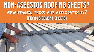 Non Asbestos sheets or fibre cement roof sheets price Advantages and Applications [upl. by Isnan422]