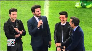 Il Volo Match for Expo  04052015 [upl. by Alejna673]