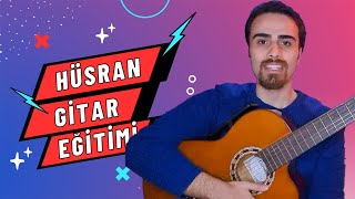 HÜSRAN PARÇASI GİTARINI NASIL ÇALABİLİRİZ [upl. by Suhploda]