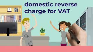 Subcontractor Domestic Reverse Charge for VAT EXPLAINED Simply Affecting UK businesses UK 2021 CIS [upl. by Htebizile]