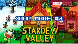 LIVE  Stardew Valley  Coop Gameplay with Rengginang 3 [upl. by Haldi327]