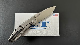 ZT 0562CF Hinderer Unboxing amp Initial Impressions [upl. by Yenwat]