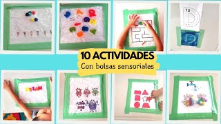 Actividades para niños de 2 a 3 añosBolsas sensoriales [upl. by Labannah504]