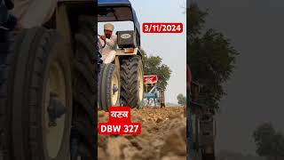 Wheat DBW 327 sowing wheat dbw 327 tractor farmer farm november recent latest update [upl. by Morissa]