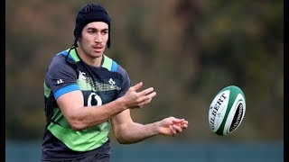 Irish Rugby TV Ultan Dillane Ready To Face Flying Fijians [upl. by Russel]