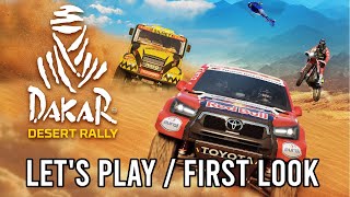 Dakar Desert Rally First Look [upl. by Antone]