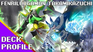 Digimon TCG Fenriloogamon Takamikazuchi Deck Profile BT17 [upl. by Peterson]