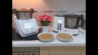 Comparativa Monsieur Cuisine Connect y Monsieur Cuisine Plus  Receta lentejas con arroz [upl. by Eissoj297]