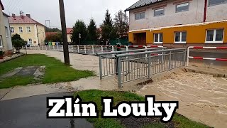 Zlín Louky  vyhlášen 3 stupeň ohrožení  1592024 [upl. by Ataeb]