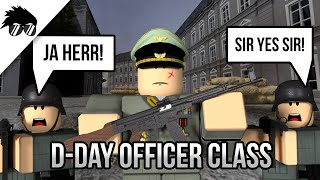 IM IN CHARGE HERE  Roblox D Day Gameplay  Officer Gamepass [upl. by Courcy]