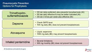 Pneumocystis Pneumonia Prevention amp Treatment [upl. by Einaj]