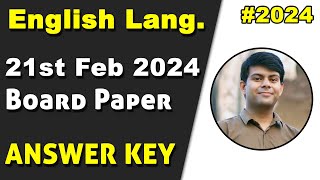 English Language 2024 Paper Solved  Answers of Grammar amp Paper Discussion  ICSE Class 10th English [upl. by Tapes]