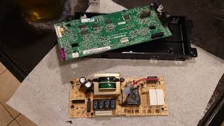 Electric Range Control Board Disassembly  Fix  Oven Not Working Kenmore  Easy Fix Oven No Heat [upl. by Hayouqes]