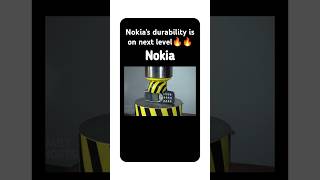 Nokia Vs Hydraulic Press💀💀hydraulicpress shorts [upl. by Eniarol]