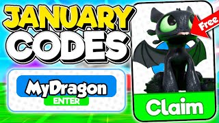 New quotMy Dragon Update Working Codes in Roblox My Dragon Simulator [upl. by Nader]