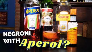 Easy Gin Cocktails  Make an Aperol Negroni [upl. by Yeuh]