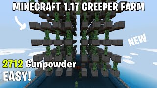 How to Make Creeper Farm in Minecraft Bedrock 118 NEW [upl. by Shulins]