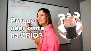 Porque usar CINTA MODELADORA após a CRIOLIPÓLISE [upl. by Naerad]