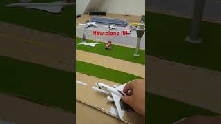 New plane cool plane avaition modelplane airport model [upl. by Auhesoj339]