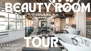 NOT YOUR AVERAGE BEAUTY ROOM TOUR♡ Organizing homeorganizing●homedecor beautyroom beautyroomtour [upl. by Novaj]