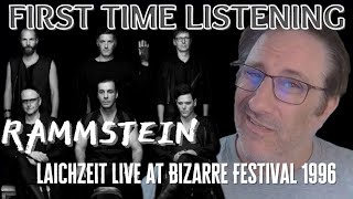 Rammstein Laichzeit Live at Bizarre Festival 1996 Reaction [upl. by Elephus]