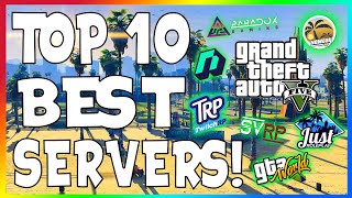 TOP 10 BEST GTA 5 ROLEPLAY SERVERS 2021 [upl. by Daniella]