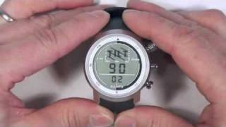 Suunto Elementum Ventus  How to calibrate the compass [upl. by Anigroeg188]