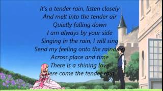 Soredemo Sekai wa UtsukushiiTender Rain full version in English Lyrics [upl. by Kath]