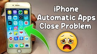 iPhone apps automatic close problem app automatic close problem in iPhone iPhone lagging problem [upl. by Lamrert224]