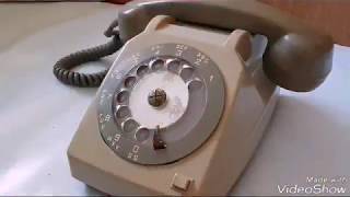 Rotary dial phonetéléphone à cadran [upl. by Tory]