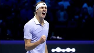 Alexander Zverev vs Casper Ruud Nitto ATP Finals 2024 [upl. by Jangro]