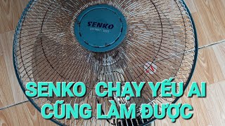 Cùng cơ điện sửa quạt Senko chạy yếu ai cũng làm được xem là biết [upl. by Elleynod]