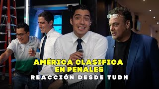 REACCIÓN AMÉRICA pasa en PENALES contra XOLOS  América 22 Tijuana  Andrés Vaca [upl. by Waylon]