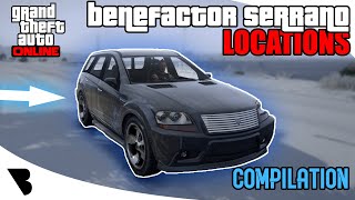 How to find the BENEFACTOR SERRANO  Locations 2021 [upl. by Arocat]