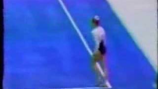 Svetlana Boginskaya  1990 Goodwill Games EF  Floor Exercise [upl. by Andriette]