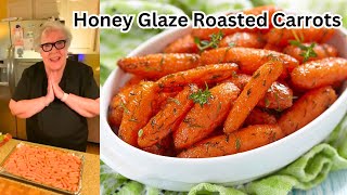 Honey Glaze Roasted Carrots  New Recipe  Easy And Simple  Cooking With Sandy [upl. by Aihpled]