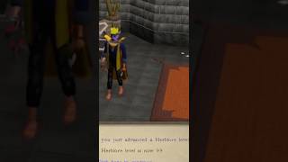 99 Herblore On Old School RuneScape OldSchoolRuneScape runescape osrs viralvideo osrs [upl. by Sanchez]