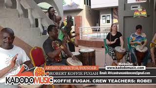 West African Drumming Experience Ghana Tour 2024 [upl. by Aehsat769]