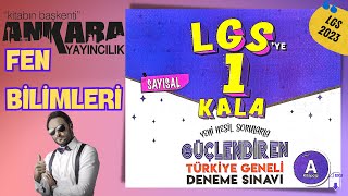 ANKARA YAYINCILIK quot LGS ye 1 Kala quot TÜRKİYE GENELİFEN BİLİMLERİ PDF LİNK lgs2023 soruçözüm fen [upl. by Dressel]