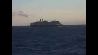 Cruise ship Eurodam auf der Ostsee 2015 [upl. by Dix]