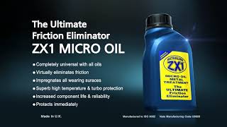 Extralube ZX1 Micro Oil Metal Treatment [upl. by Alfi]