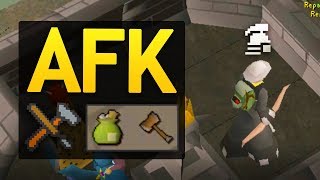 AFK Crafting XP OSRS UIM EP4 [upl. by Sakmar91]