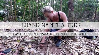 S02  Ep31 Luang Namtha Jungle Trek with The Hiker  Day 1 [upl. by Yrrok248]