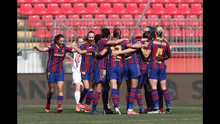 Barcelona Femení vs Manchester City Women UWCL 2021 [upl. by Doran963]